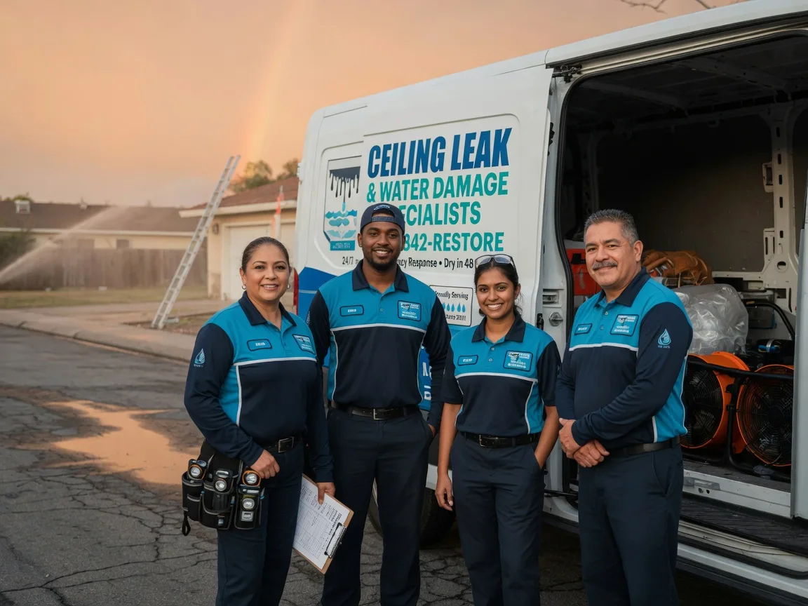 Ceiling Leak Cleanup company in Rappahannock Academy, VA