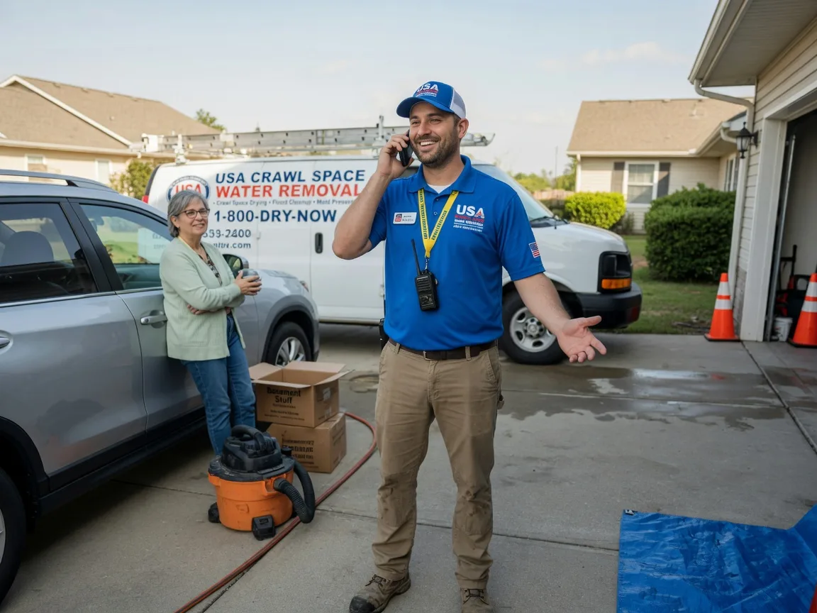 Crawl Space Water Removal Rappahannock Academy, VA FAQs